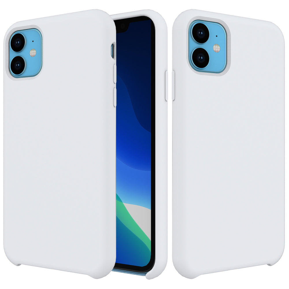 Cumpara Husa de protectie NEXT ONE pentru iPhone 11, Silicon, Alb de la Mesterul Minune