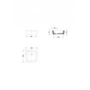 LAVOAR EOS 39.5 X 39.5 RECTANGULAR | Mesterul Minune