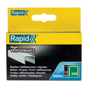 Rapid 11912331, set de 2000 de capse din sarma plata No. 140, 12 mm