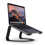 Cumpara Suport Curve Twelve South pentru MacBook si laptopuri, Negru de la Mesterul Minune