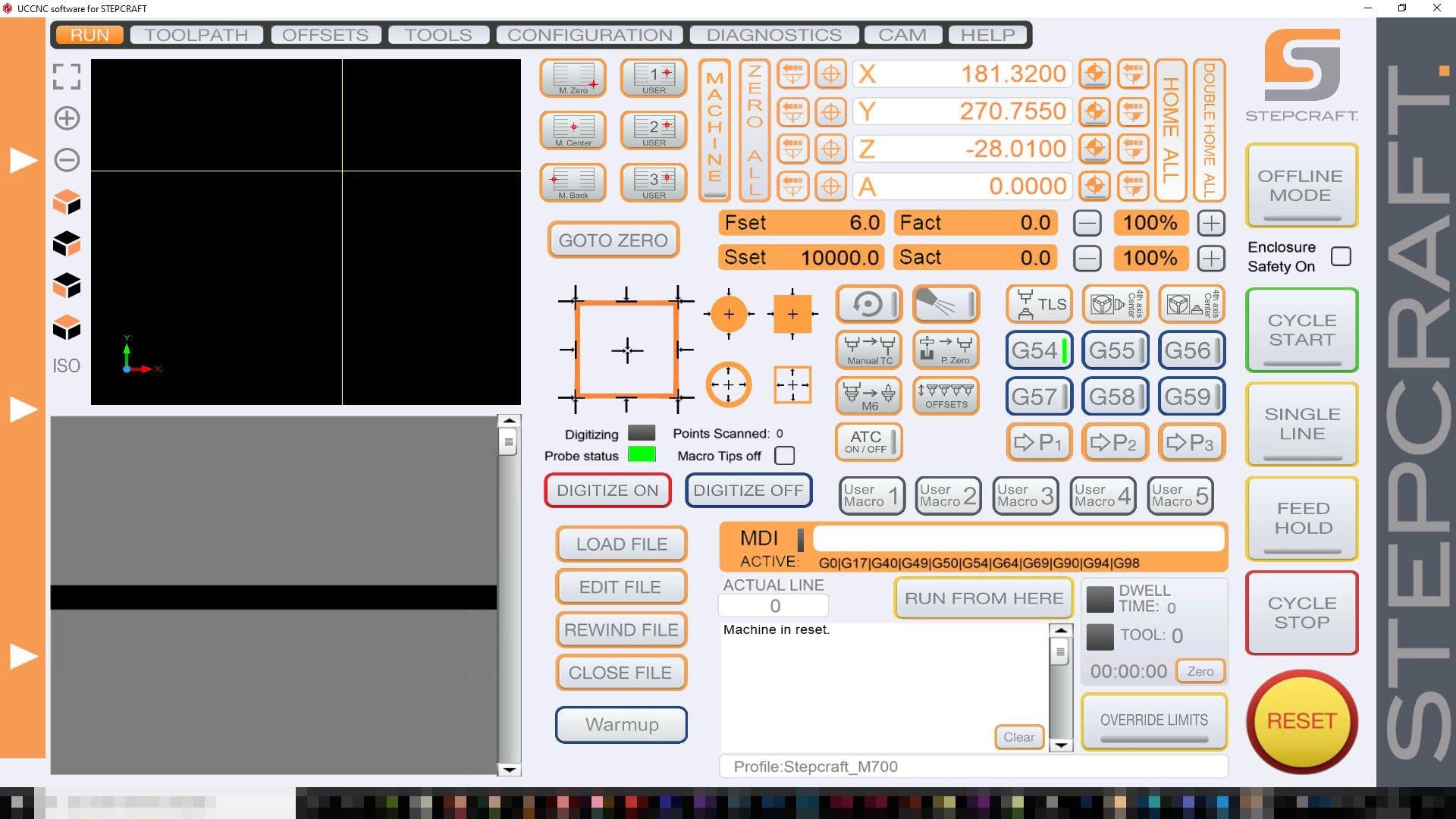 Cumpara acum UCCNC software UC-400ETH ptr. masinile CNC Stepcraft seria D de la Mesterul Minune