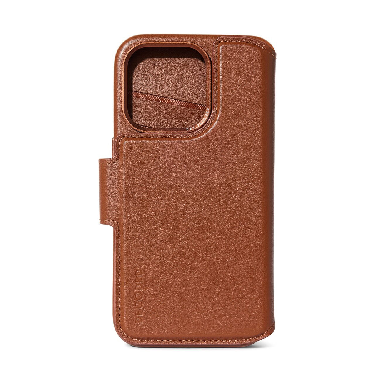 Cumpara Husa + Portofel Decoded Leather Detachable Wallet pentru iPhone 15 Pro, Maro de la Mesterul Minune