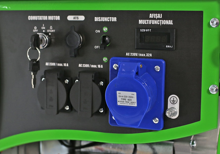 Generator de curent pe benzina Greenfield G-EC11000PEW-C, portabil,