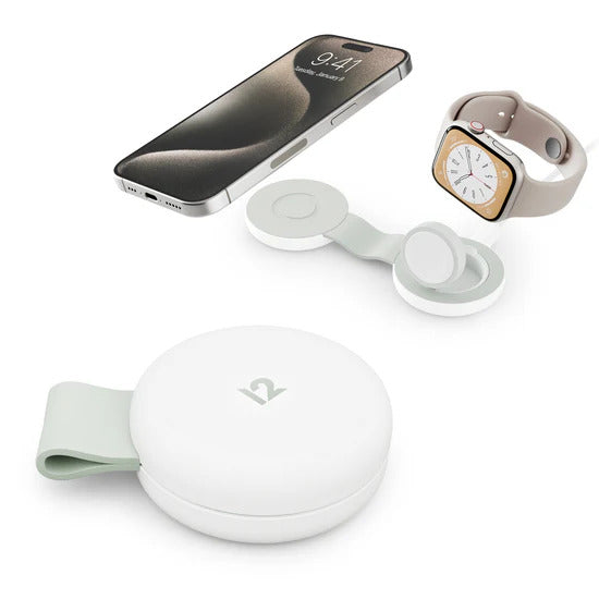 Cumpara Incarcator magnetic ButterFly SE Twelve South pentru iPhone, Apple Watch si AirPods, Alb de la Mesterul Minune