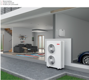 Pompa de caldura aer-apa Inverter Monobloc Incalzire si racire, fara