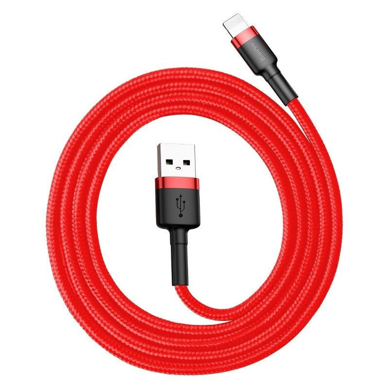 Cumpara acum Lightning USB Baseus Cafule 2.4A cablu 1m (czerwony) de la Mesterul Minune