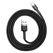 Cumpara acum Cablu Lightning USB Baseus Cafule 1,5A 2m (szaro-czarny) de la Mesterul Minune