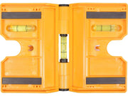 NIVELĂ PENTRU COLTURI, 3 BULE, CU MAGNET VOREL 16012