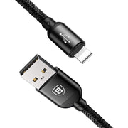 Cumpara acum Baseus 3w1 USB-C/Lightning/Micro 3.5A 0.3m cablu USB (czarny) de la Mesterul Minune