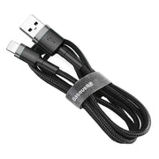 Cumpara acum Cablu Lightning USB Baseus Cafule 2,4A 1m (szaro-czarny) de la Mesterul Minune
