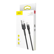 Cumpara acum Cablu Lightning USB Baseus Cafule 2,4A 1m (szaro-czarny) de la Mesterul Minune