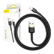 Cumpara acum Cablu USB Lightning Baseus Cafule 1.5A 2m (auriu/negru) de la Mesterul Minune