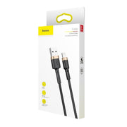 Cumpara acum Cablu USB Lightning Baseus Cafule 2A 3m (auriu/negru) de la Mesterul Minune