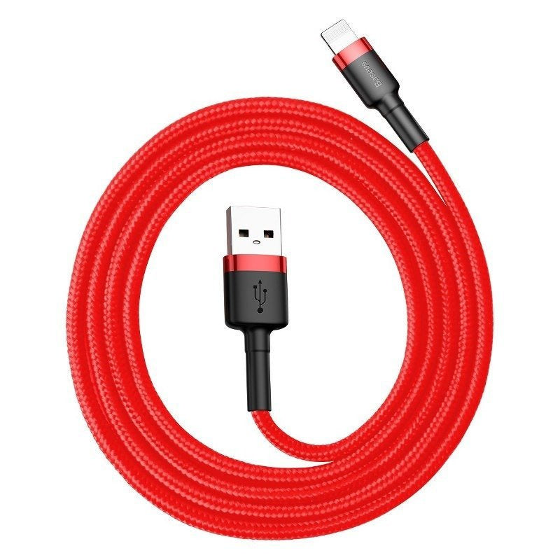 Cumpara acum Cablu Lightning USB Baseus Cafule 1.5A 2m (czerwony) de la Mesterul Minune