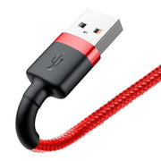 Cumpara acum Cablu Lightning USB Baseus Cafule 2A 3m (czerwony) de la Mesterul Minune