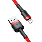 Cumpara acum Cablu Lightning USB Baseus Cafule 2A 3m (czerwony) de la Mesterul Minune