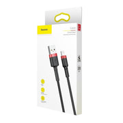 Cumpara acum Cablu USB Lightning Baseus Cafule 2A 3m (negru/roșu) de la Mesterul Minune