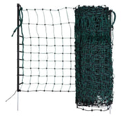 Plasă gard electric pentru iepuri 50 m – 65 cm, verde/negru