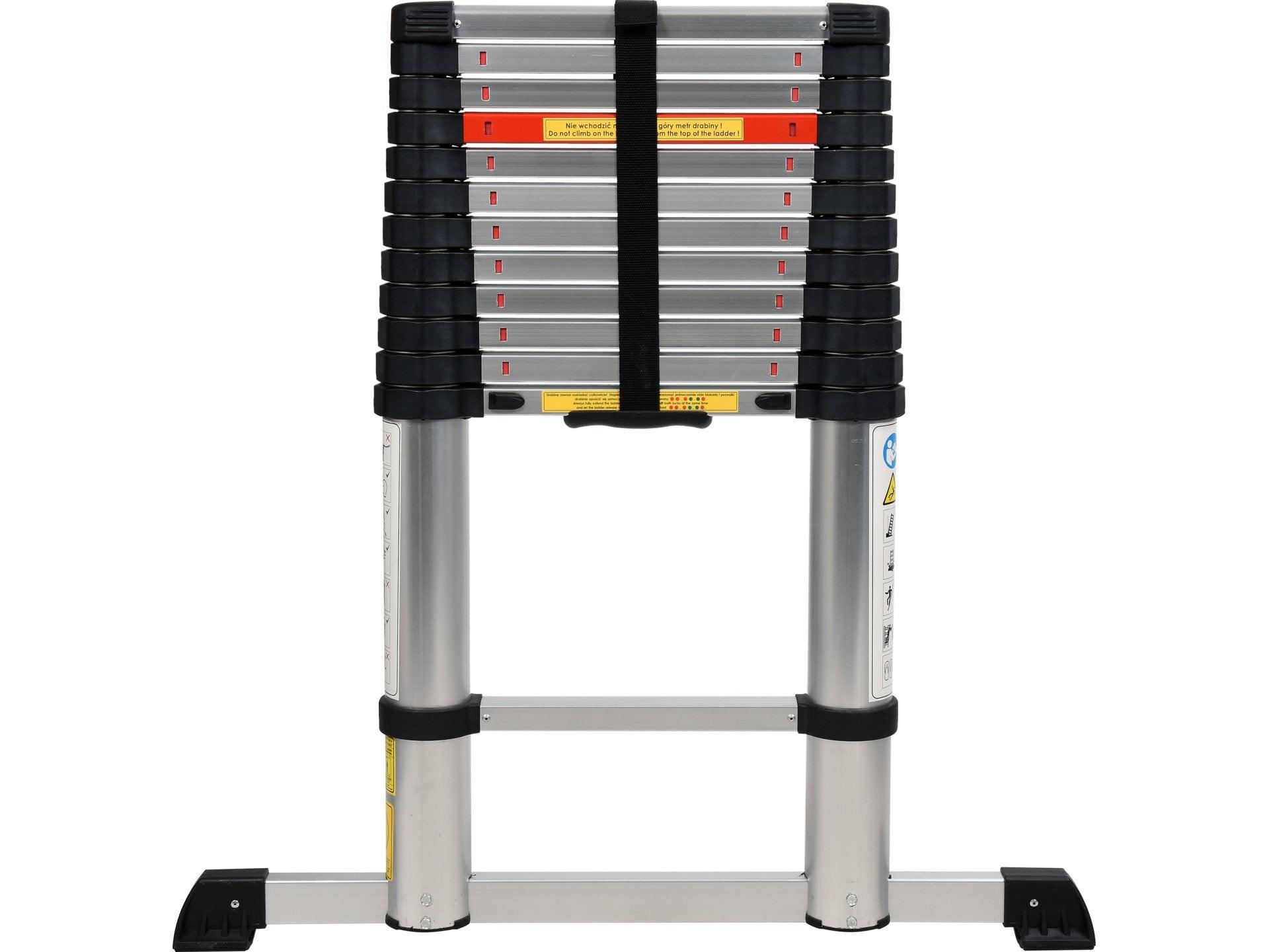 SCARĂ TELESCOPICĂ ALUMINIU 3.8M, 13 TREPTE VOREL 17701