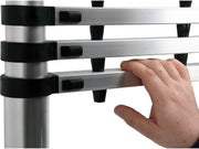 SCARĂ TELESCOPICĂ DIN ALUMINIU 3.8M, 13 TREPTE VOREL 17702