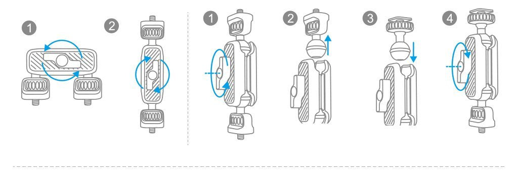 Cumpara acum Suport accesoriu PGYTECH Magic Arm (P-CG-009) pentru camere / gimbaluri de la Mesterul Minune