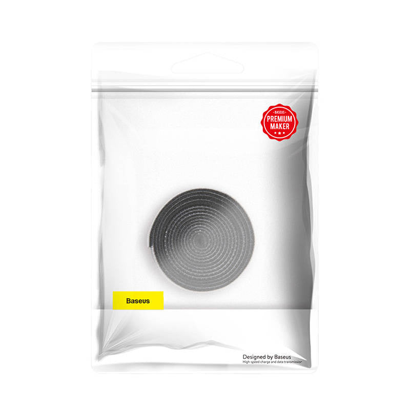 Cumpara acum Baseus Curele colorate cu Velcro, organizator cabluri 1m (negru) de la Mesterul Minune