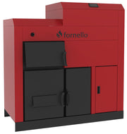 Centrala Fornello Eco Energy mixt 35 kW pe lemne si peleti, echipata