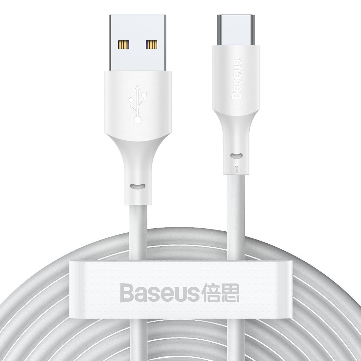 Cumpara acum Baseus Simple Wisdom USB la USB-C cablu, 40W, 5A, 1.5m (alb) 2pcs. de la Mesterul Minune