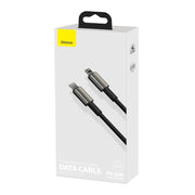 Cumpara acum Cablul de date USB-C Baseus Tungsten Gold PD 20W 1m (negru) de la Mesterul Minune
