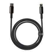 Cumpara acum Cablu de date pentru Iphone Baseus Tungsten Gold Cable Type-C PD 20W 2m (negru) de la Mesterul Minune