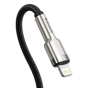Cumpara acum Cablu USB-C pentru Lightning Baseus Cafule, PD, 20W, 1m (negru) de la Mesterul Minune