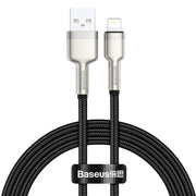 Cumpara acum Cablu USB pentru Lightning Baseus Cafule, 2,4A, 1m (negru) de la Mesterul Minune