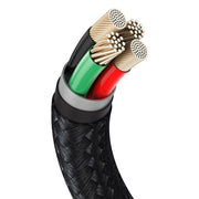 Cumpara acum Cablu USB pentru Lightning Baseus Cafule, 2,4A, 1m (negru) de la Mesterul Minune