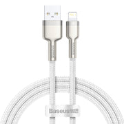 Cumpara acum USB la Lightning cablu Baseus Cafule, 2.4A, 1m (biały) de la Mesterul Minune