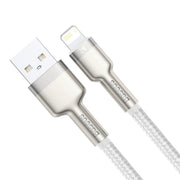 Cumpara acum USB la Lightning cablu Baseus Cafule, 2.4A, 1m (biały) de la Mesterul Minune