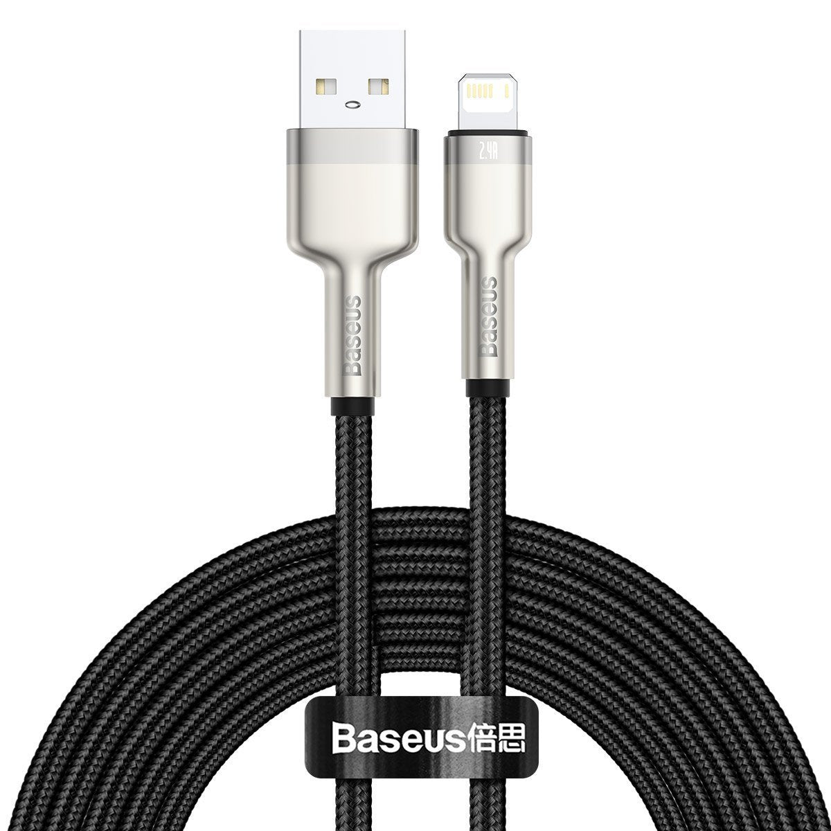 Cumpara acum Cablu USB pentru Lightning Baseus Cafule, 2,4A, 2m (negru) de la Mesterul Minune
