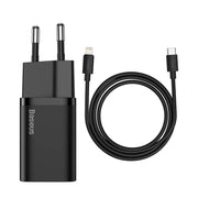 Cumpara acum Baseus Super Si Quick Charger 1C 20W cu cablu USB-C la Lightning 1m (negru) de la Mesterul Minune