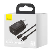 Cumpara acum Baseus Super Si Quick Charger 1C 20W cu cablu USB-C la Lightning 1m (negru) de la Mesterul Minune