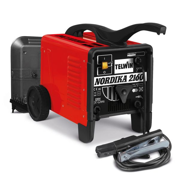 Aparat sudura MMA Telwin NORDIKA2160, 160 A, electrozi 2-4 mm, cu