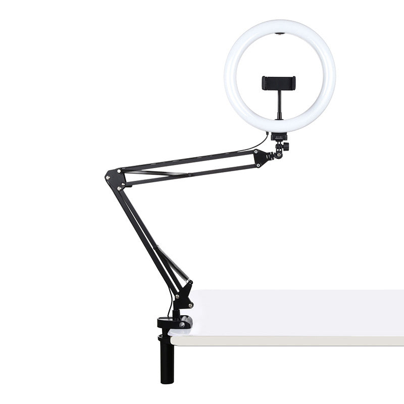 Cumpara acum Puluz suport de birou / trepied pentru clip LED 26cm vlog / stream pe telefon PKT3090B de la Mesterul Minune