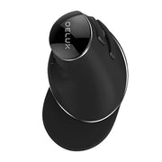 Cumpara acum Mouse vertical fără fir Delux M618PD BT+2.4G 4200DPI de la Mesterul Minune
