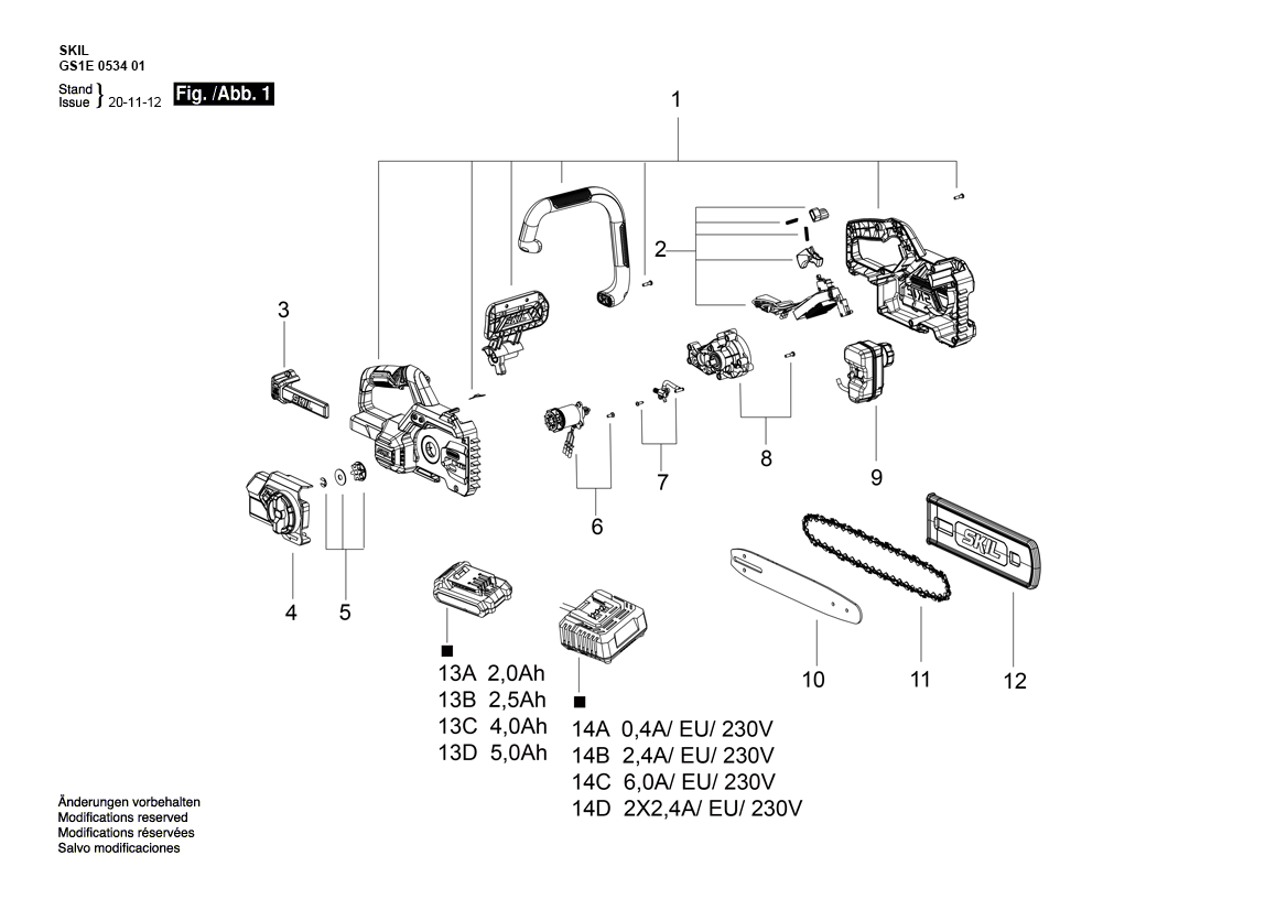 Cumpara acum capac de lant pentru SKIL 0534, Skil Spare Parts 2827672002 de la Mesterul Minune