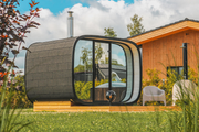 Sauna de exterior Round Cube Single
