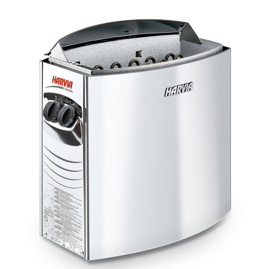 Soba sauna Harvia Vega BC90 / BC 90 Inox, 9kW, comanda incorporata