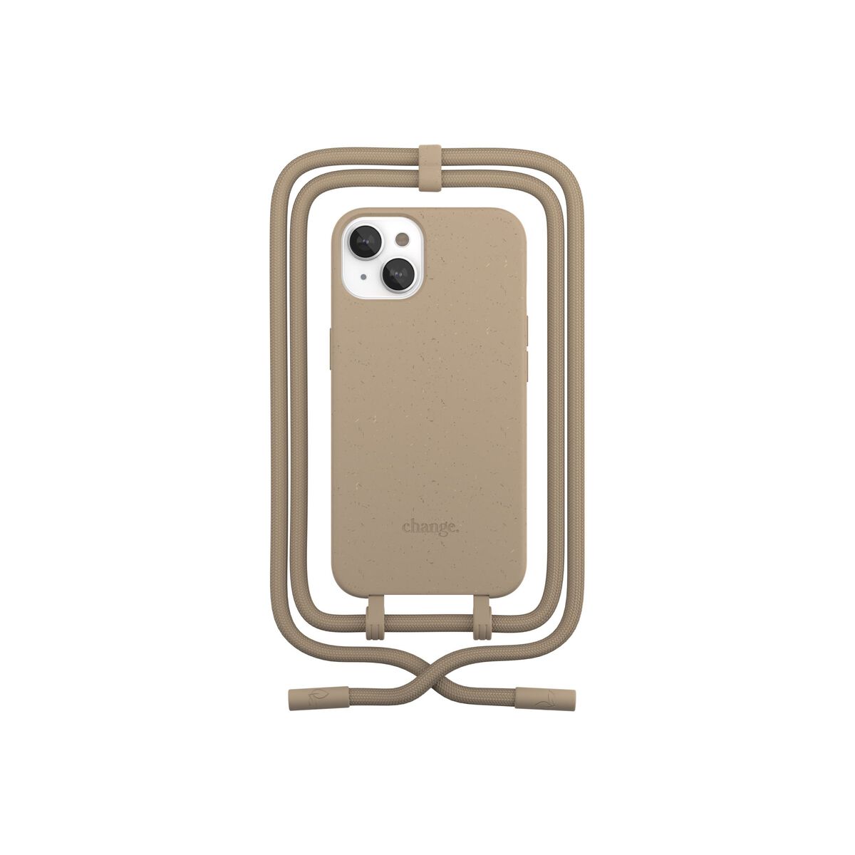 Cumpara Husa de protectie Woodcessories Change Case pentru iPhone 14 Plus, Taupe de la Mesterul Minune