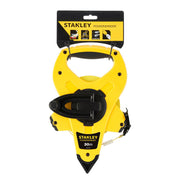 Stanley 2-34-772, ruleta deschisa cu banda din fibra de sticla 30m, PowerWinder, carlig tru-zero, mulinare rapida, 30m x 12.7mm