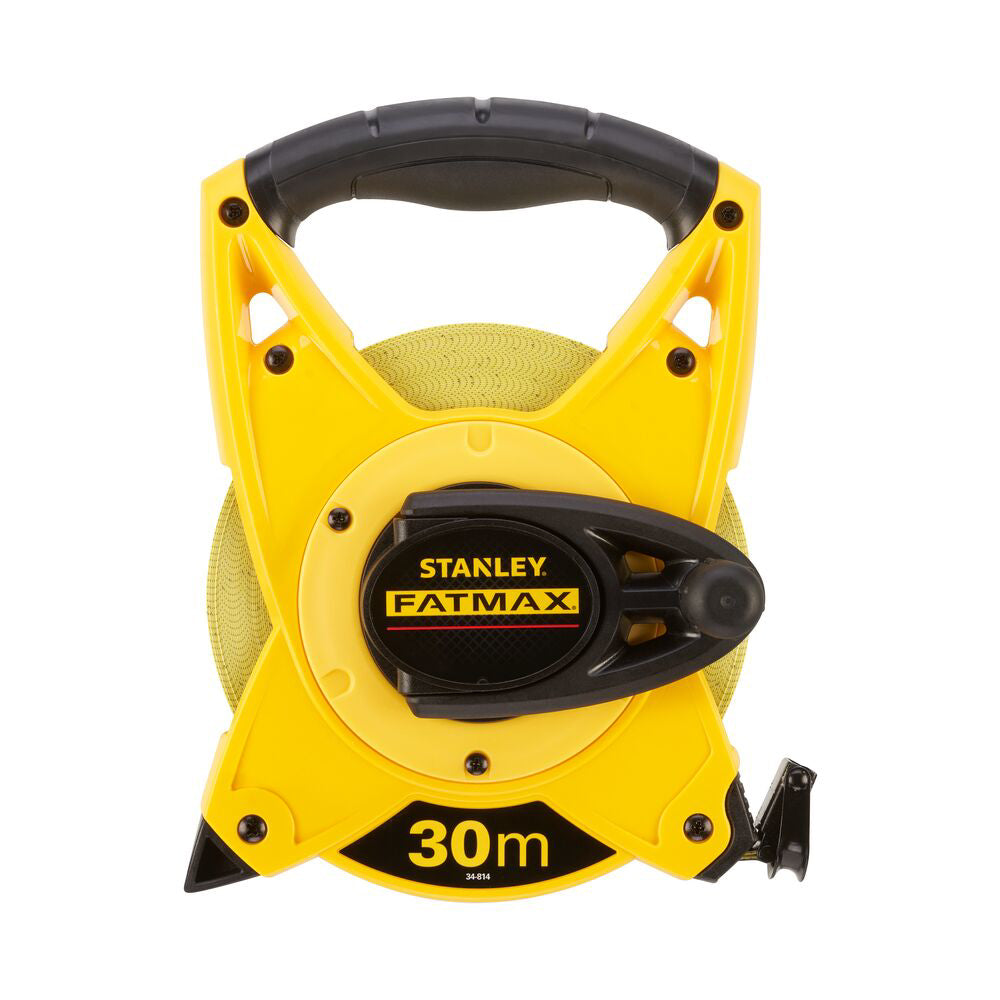 Stanley 2-34-814, ruleta deschisa fatmax cu banda din fibra de sticla 30m, mulinare rapida, tru-zero, 30m x 19mm, blister