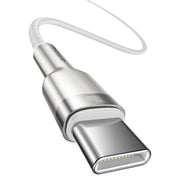 Cumpara acum Cablu USB-C la USB-C Baseus Cafule, 100W, 1m (alb) de la Mesterul Minune