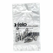 Cumpara acum Set 10 biti Felo, seria Industrial profil Pozidrive, C6.3, PZ0, 25mm de la Mesterul Minune