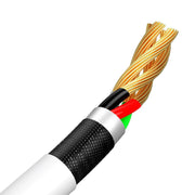 Cumpara acum Baseus Simple Wisdom micro USB la cablu USB, 2.1A, 1.5m (alb) 2pcs. de la Mesterul Minune